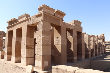 Fototapeta na wymiar Satet Temple on Elephantine Island in Aswann, Egypt