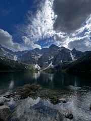Polish Tatra Mountains - Morskie Oko - obrazy, fototapety, plakaty