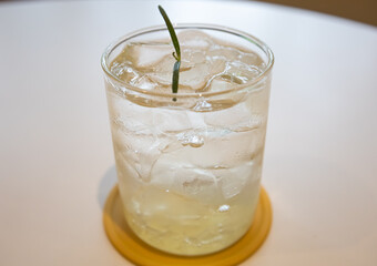 glass of water