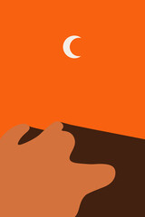 simple yet elegant wall picture design for big posters, bed room decor and decals