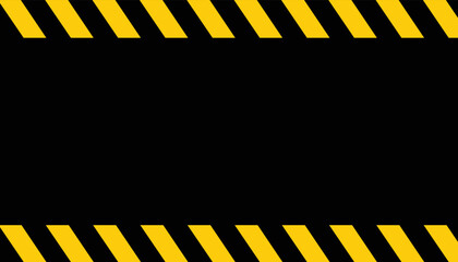 under construction background with yellow stripes