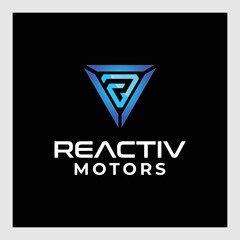 Creative elegant trendy modern monogram logo design. initial based Alphabet icon logo.letter R logo template. Luxury  R logo template.