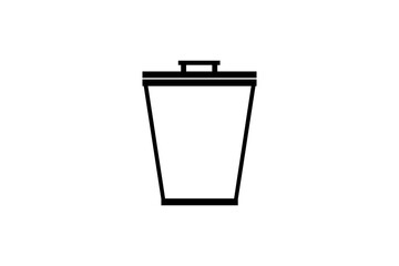 trash bin icon