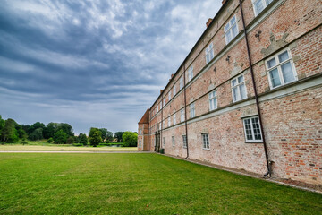 Brahetrolleborg Castle in Korinth on Funen in Denmark