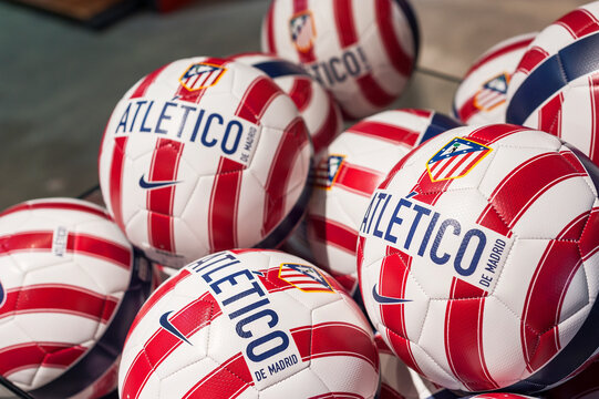 Fan shop of FC Atletico Madrid