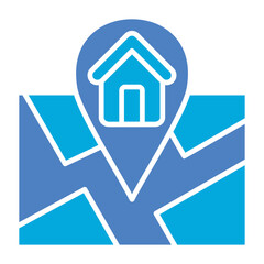 Home Glyph Two Color Icon