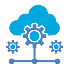 Saas Glyph Two Color Icon