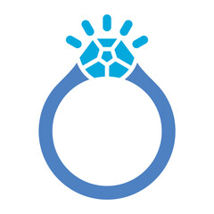 Ring Glyph Two Color Icon