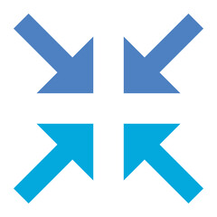 Minimize Glyph Two Color Icon