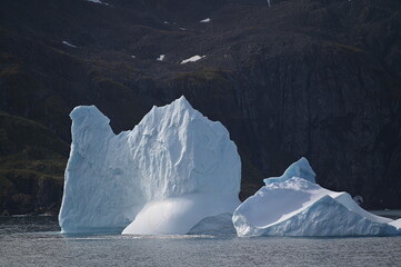 Floating ice, Treibeis, Eisberg