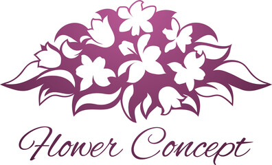 Flower Florist Floral Design Icon