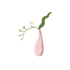 Floral vase, flower in jug