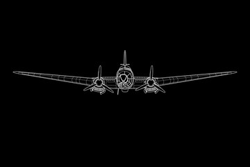 Avión de bombardeo medio He-111