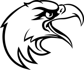 Eagle Head From Side