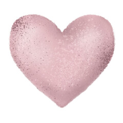 Cartoon cute pink decoration element, hand drawing baby png clipart