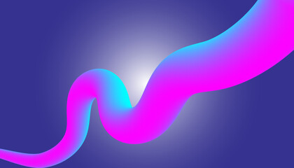 Abstract Red and blue fluid liquid wave background. Duotone geometric compositions with gradient flow shape.You can use for Desktop background, Wallpaper, text design, greeting card, template, banner,