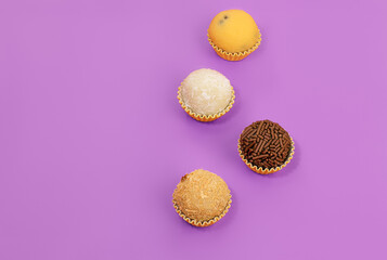 deliciosos brigadeiros gourmet. brigadeiros finos. 