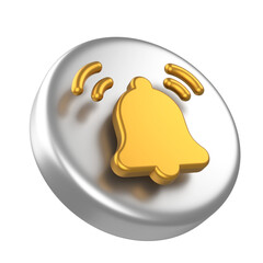Fototapeta premium 3D subscribe icon. Subscribe button. 3D element.