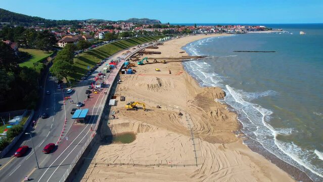 Rhos on Sea aerial photo 2