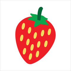 strawberry icon vector design template