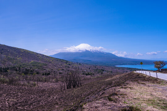 山中湖パノラマ台からの富士山２０２２