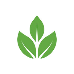 Flat leaves icons. Leaf vector illustration. Green leaf ecology nature element vector icon, Leaf Icon, green leaf ecology nature element vector