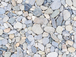 big and small stones - beach background