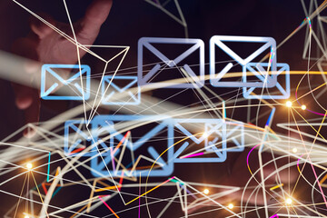 Mail Communication Connection message to mailing