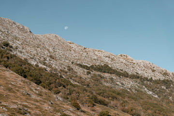 mountain landscape with sky