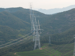 Obraz premium power lines