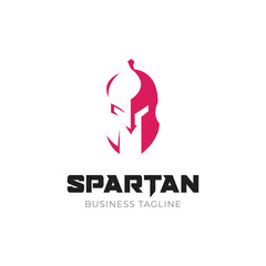 Spartan logo design template