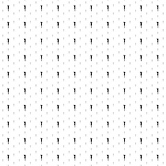 Square seamless background pattern from geometric shapes are different sizes and opacity. The pattern is evenly filled with black sexy woman images. Vector illustration on white background