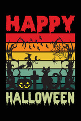 Halloween t shirt design