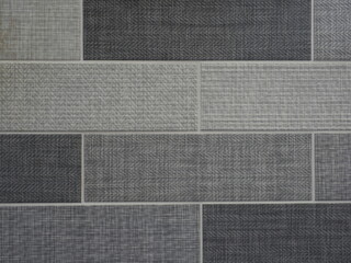 Fototapeta premium Multicoloured tile texture on wall 