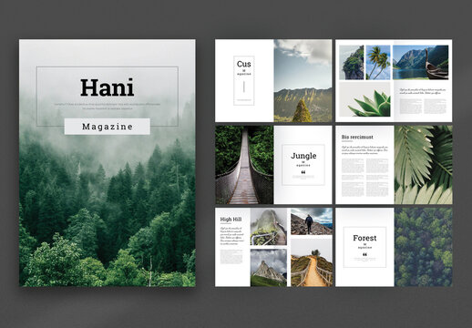 Hani Magazine Layout
