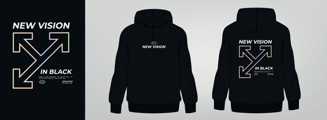 black hoodie, art design, t shirt template