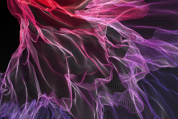 wicked thing. futuristic image. Different dimensional space. beautiful gradation. A world of darkness.