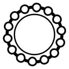 circle round frame
