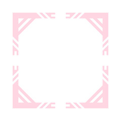 bold art square frame
