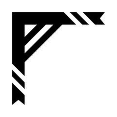 bold art corner edge
