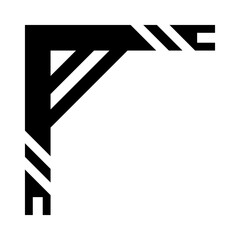 bold art corner edge
