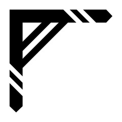 bold art corner edge
