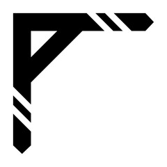 bold art corner edge
