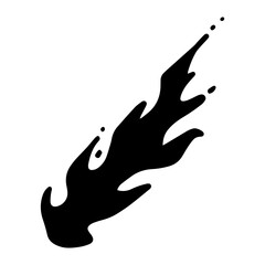 Obraz premium fire effect 