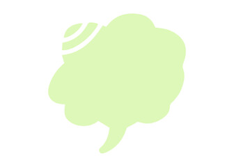 colorful speech balloon
