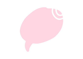 colorful speech balloon
