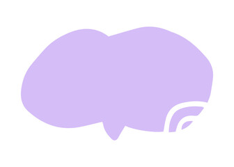 colorful speech balloon
