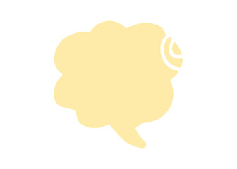 colorful speech balloon
