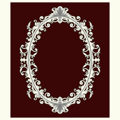 frame with ornament