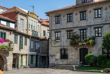 like a pilgrim doing the camino portugues to Santiago of Compostela